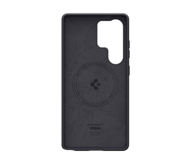 Spigen Silicone Fit Mag Magsafe do Samsung Galaxy S25 Ultra Black - 1313135 - zdjęcie 6